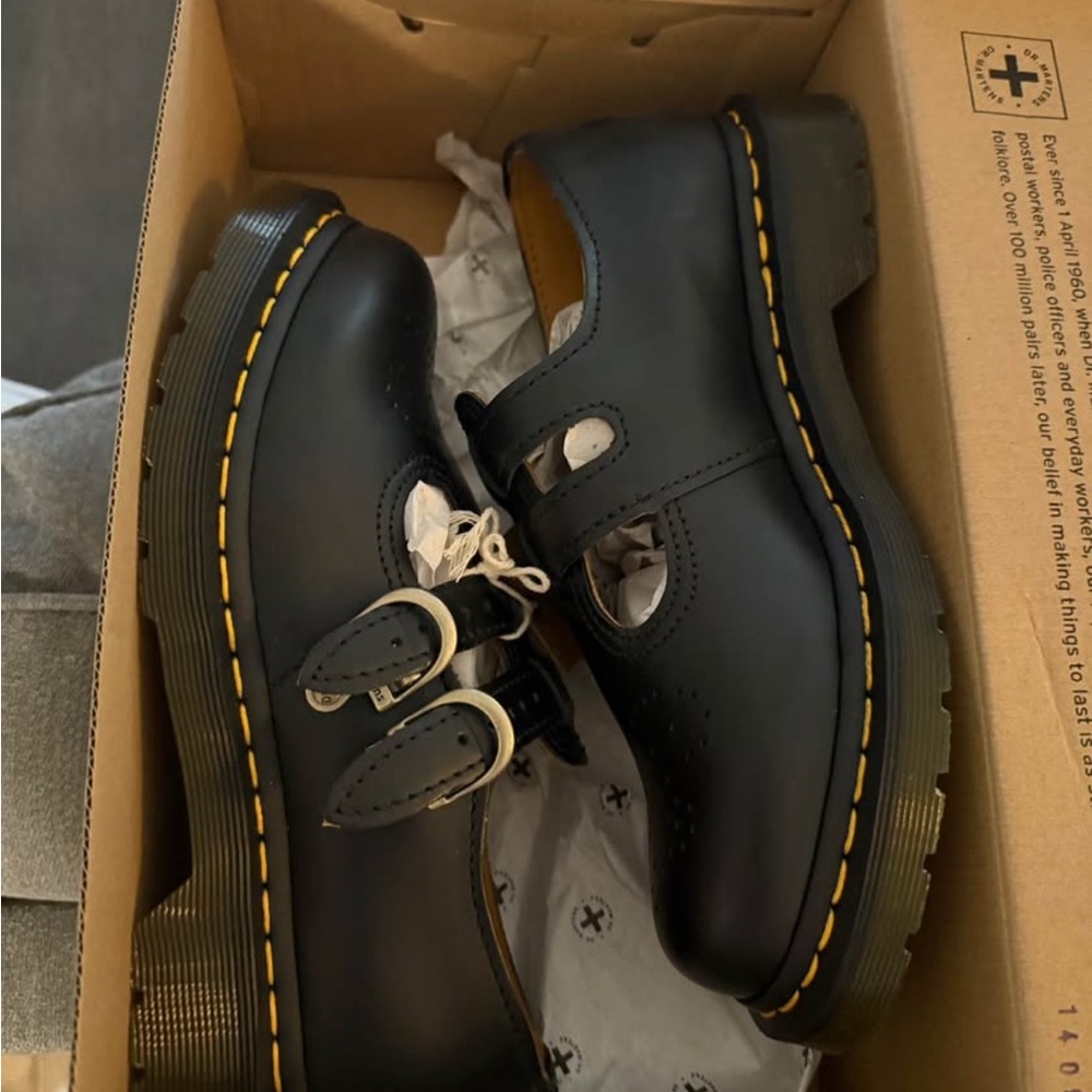 Dr. Martens Black Mary Jane Shoes